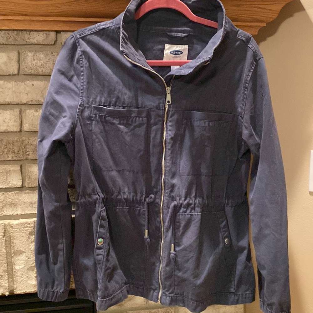 Old Navy jacket smoky blue Large